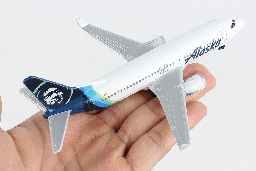 Alaska Airlines Airplane Model Toy