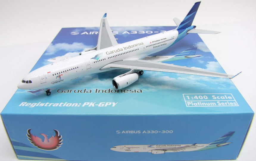 Phoenix Garuda Indonesia Airbus A330-300 PK-GPY 1/400 Aircraft Scale Model