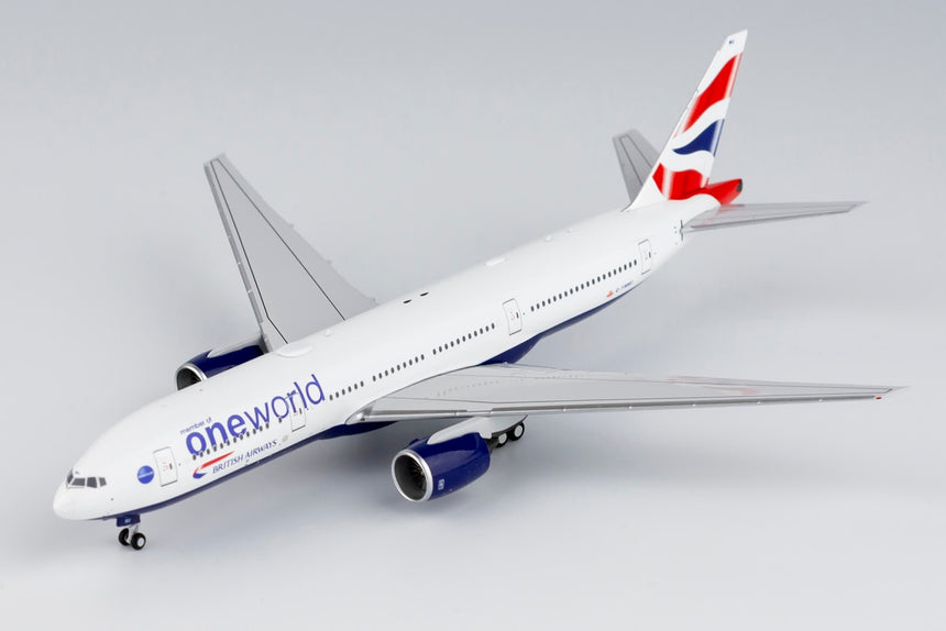 NG Models British Airways Boeing 777-200ER G-YMMU One World 1/400 NG72036