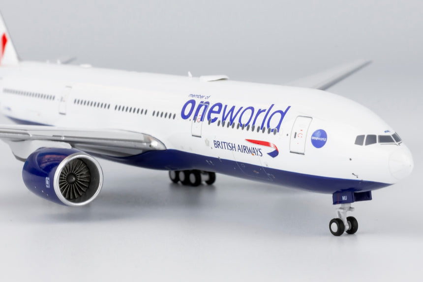 NG Models British Airways Boeing 777-200ER G-YMMU One World 1/400 NG72036