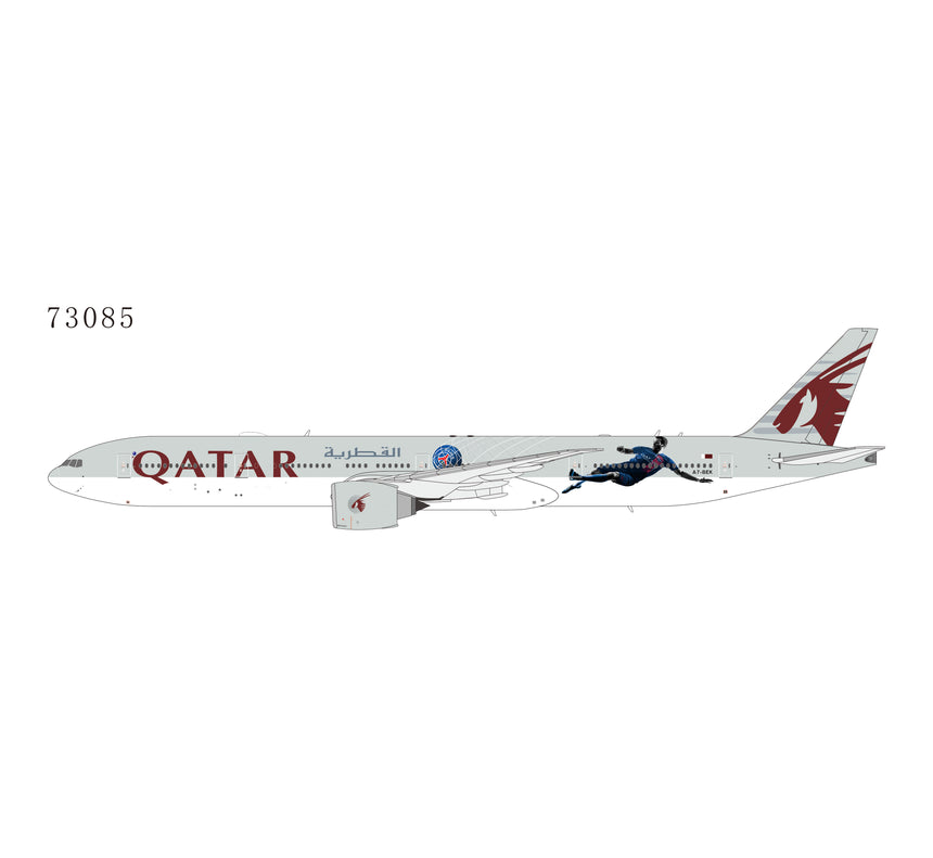 NG Models Qatar Airways Boeing 777-300ER A7-BEK 1/400 Aircraft Scale Model