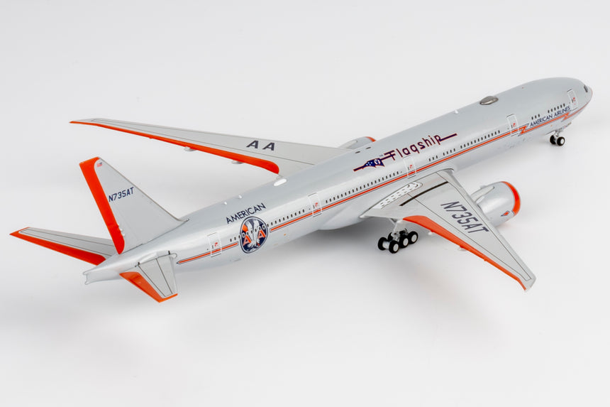 NG Models American Airlines (Flagship DFW livery) Boeing 777-300ER N735AT 1/400 Aircraft Scale Model