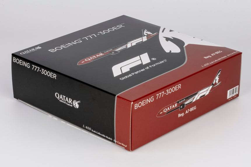 NG Models Qatar Airways Boeing 777-300ER A7-BEG 1/400 Aircraft Scale Model