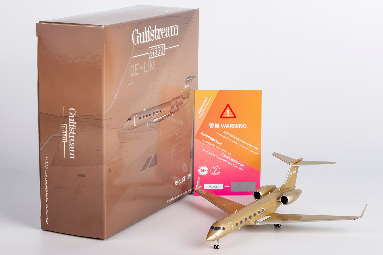NG Models Avcon Jet G550 OE-LIM 1/200 Scale