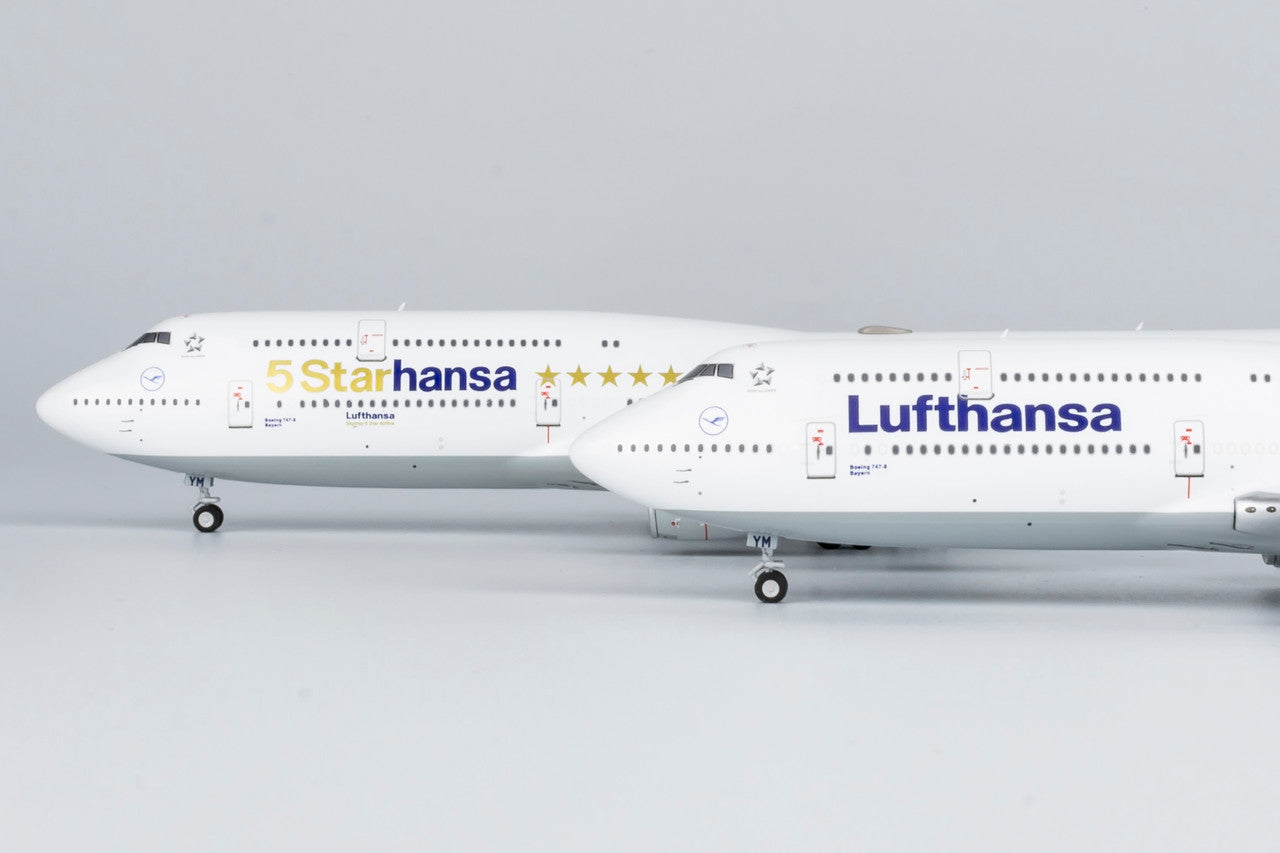 NG Model Lufthansa Boeing 747-8 D-ABYM(5 Starhansa titles) 1/400 Scale