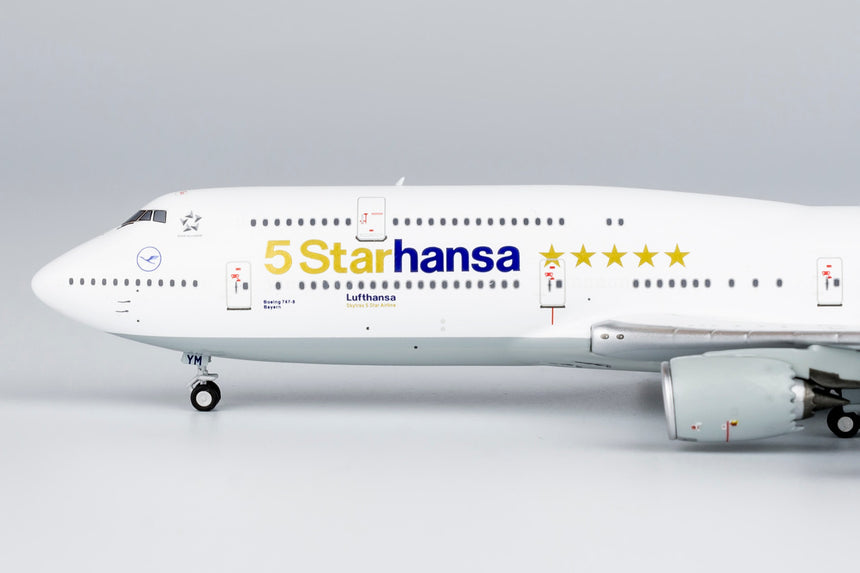 NG Model Lufthansa Boeing 747-8 D-ABYM(5 Starhansa titles) 1/400 Scale