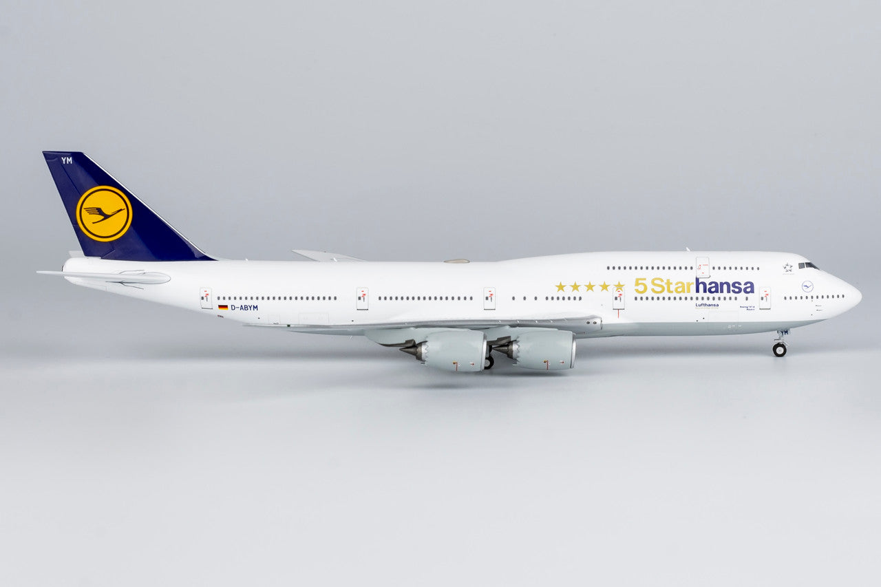 NG Model Lufthansa Boeing 747-8 D-ABYM(5 Starhansa titles) 1/400 Scale