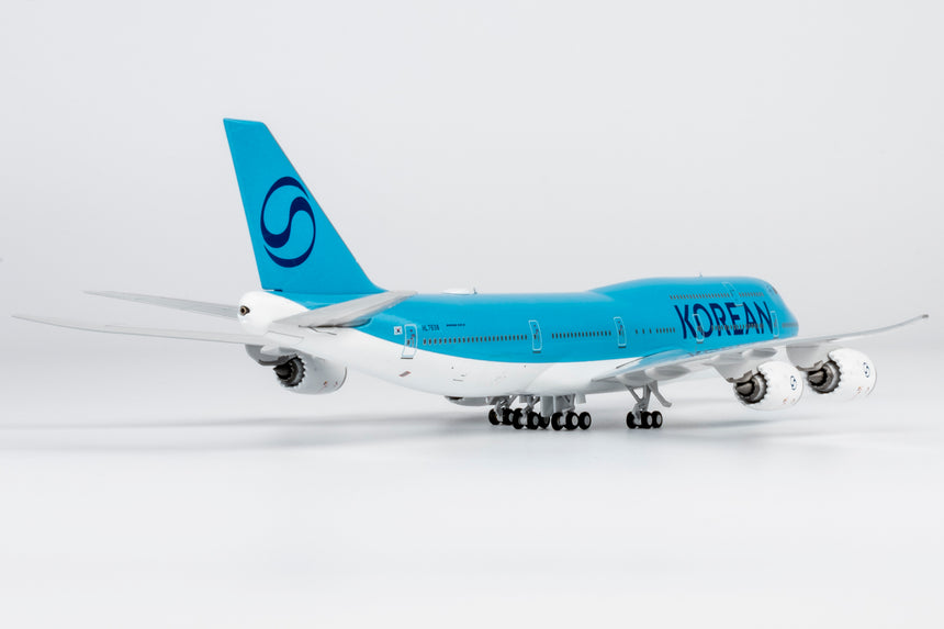 NG Models Korean Air (2025's livery) Boeing 747-8 HL7638 1/400 Aircraft Scale Model