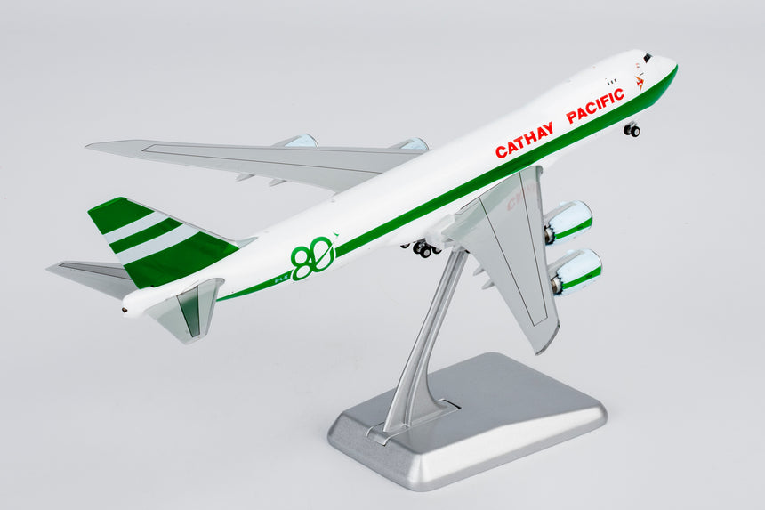 NG Models Cathay Pacific Airways Boeing 747-8F B-LJE (80 Years Anniversary Retro Livery) (Ultimate) 1/400 Aircraft Scale Model