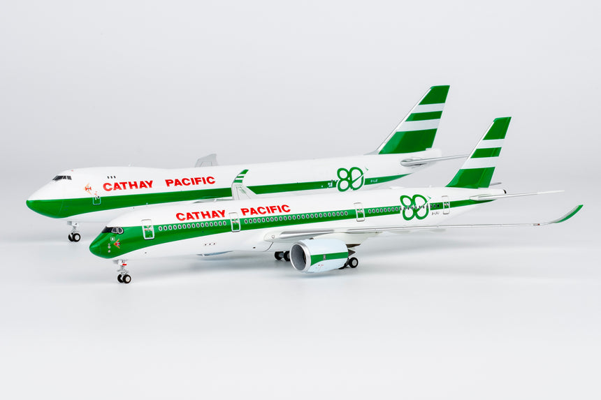 NG Models Cathay Pacific Airways Boeing 747-8F B-LJE (80 Years Anniversary Retro Livery) (Ultimate) 1/400 Aircraft Scale Model