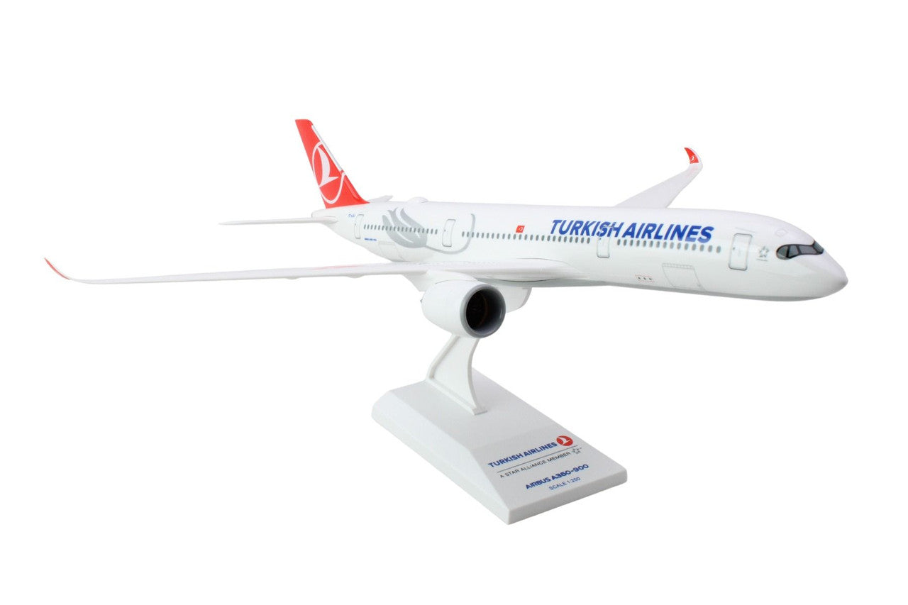 SkyMarks Turkish Airlines Airbus A350-900 TC-LGJ 1/200 Aircraft Scale Model