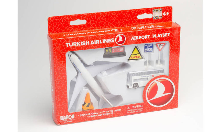 Turkish Airlines Model Airport Play Set Toy