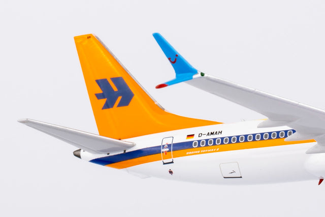 NG Models TUI fly Boeing 737 MAX 8 D-AMAH "50 Years" Livery 1/400 Scale Model