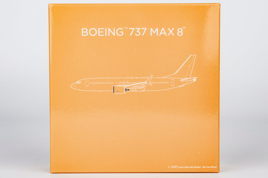 NG Models Blank Model Boeing 737 MAX 8 1/400 Aircraft Scale Model