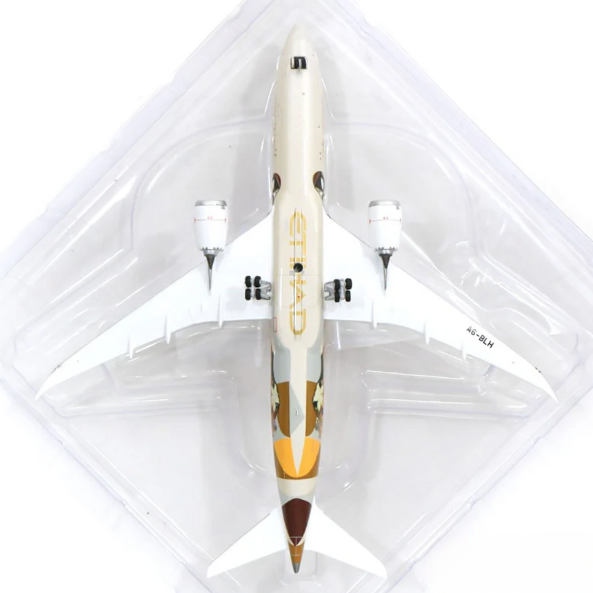 Phoenix Etihad Airways Boeing 787-9 'Choose Italy' A6-BLH 1/400 Aircraft Scale Model