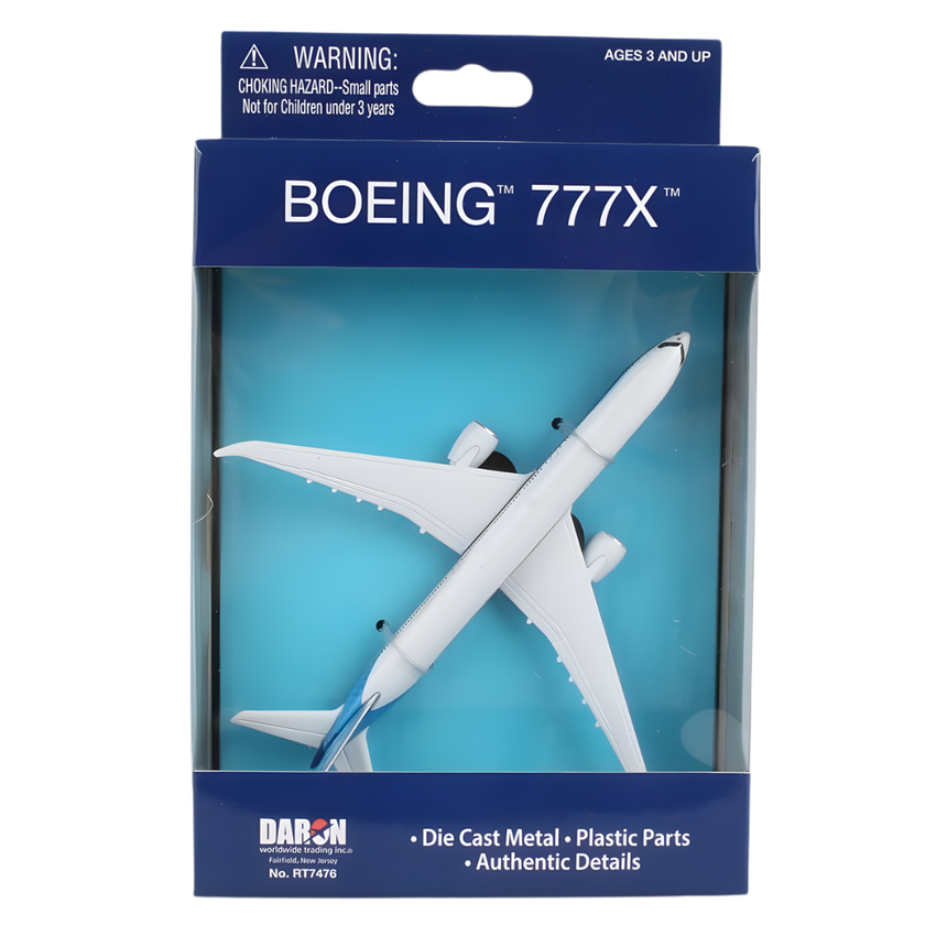 House Colours Boeing B777X Airplane Model Toy