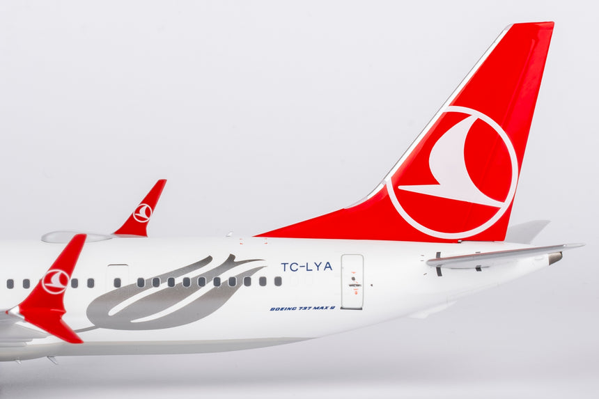 NG Models Turkish Airlines Boeing 737 MAX 9 TC-LYA 1/200 Aircraft Scale Model