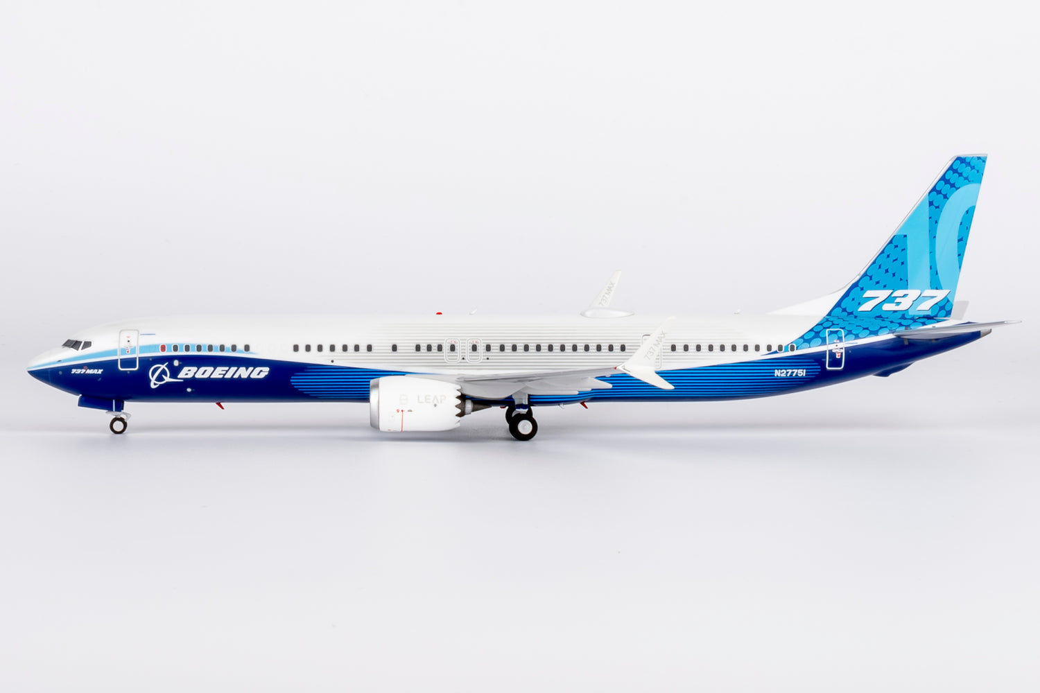 NG Models The Boeing Company Boeing 737 MAX 10 N27751 1/200 Aircraft Scale Model