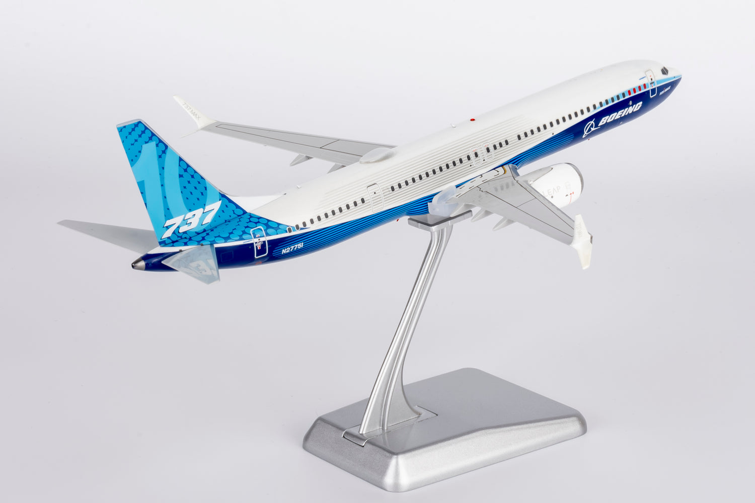 NG Models The Boeing Company Boeing 737 MAX 10 N27751 1/200 Aircraft Scale Model