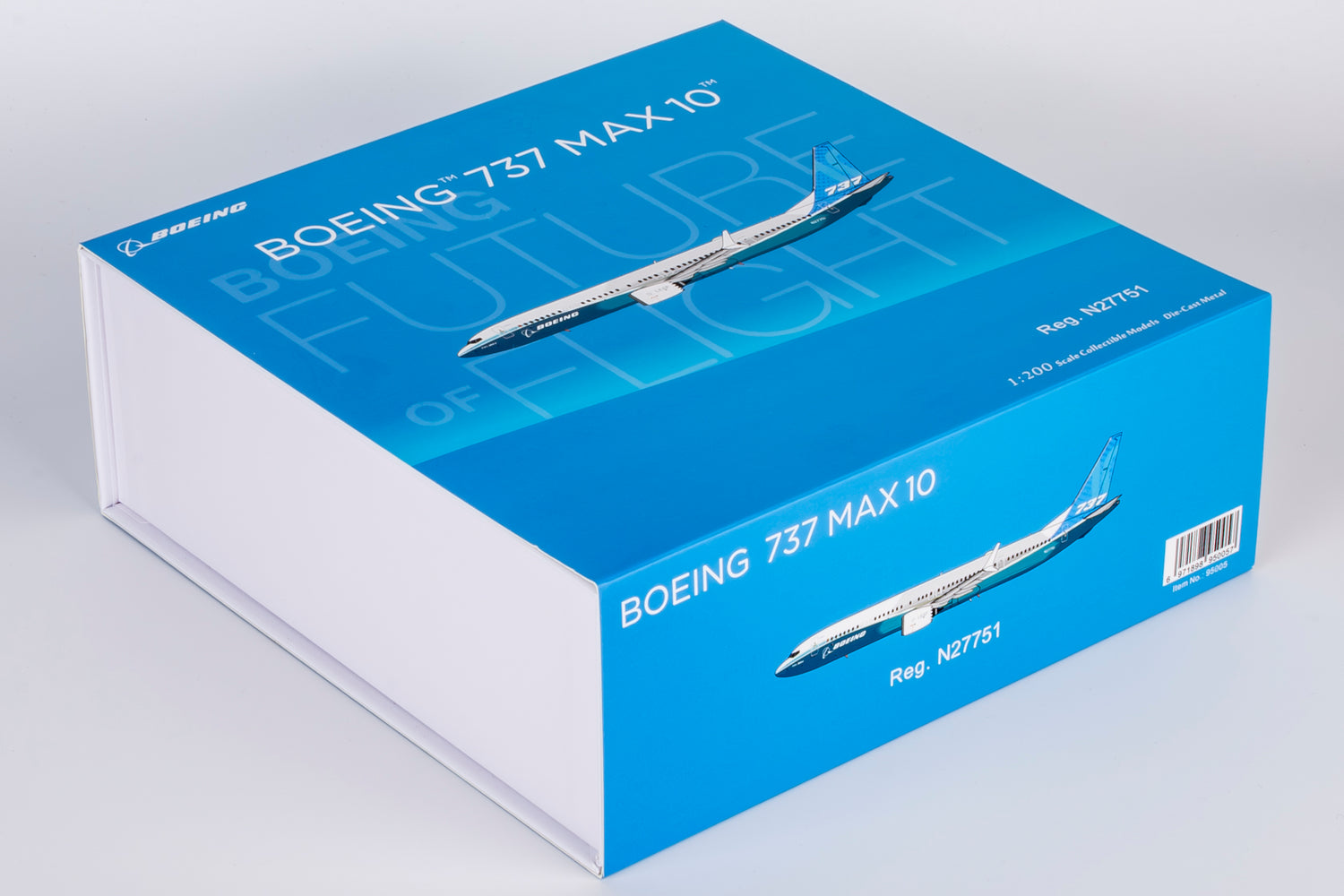 NG Models The Boeing Company Boeing 737 MAX 10 N27751 1/200 Aircraft Scale Model