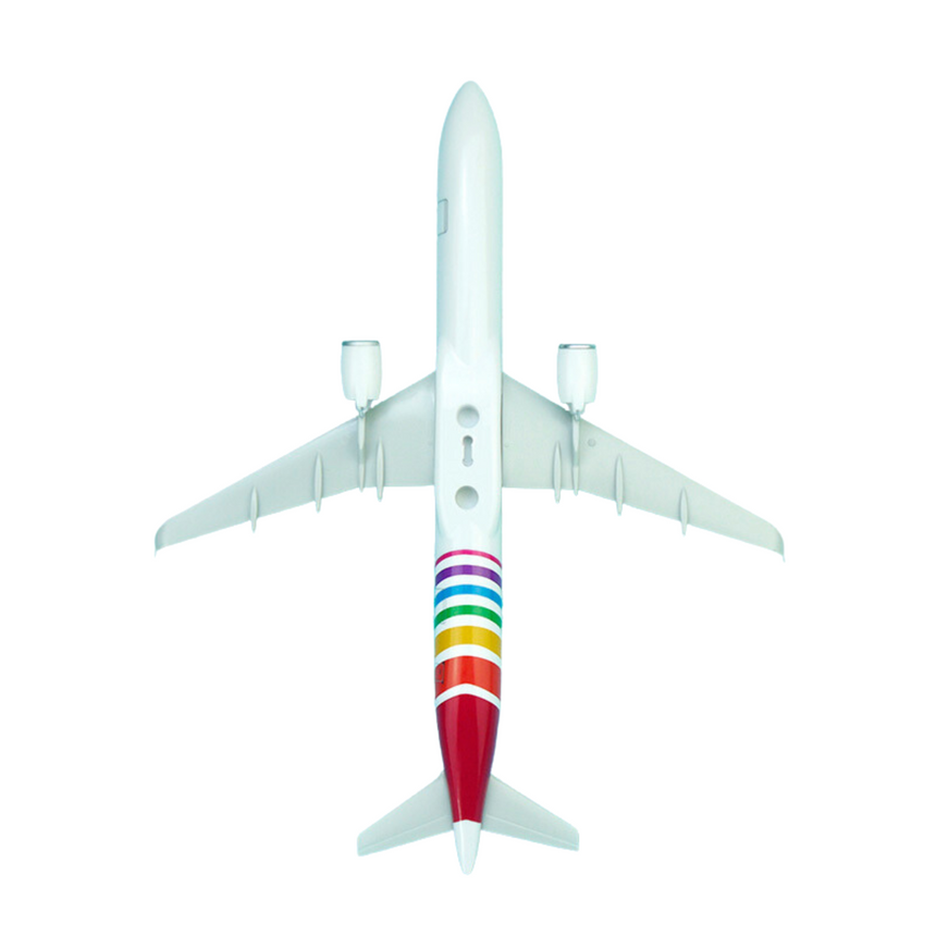 AeroClix Happy Birthday Airbus A321 1/200 Aircraft Scale Model