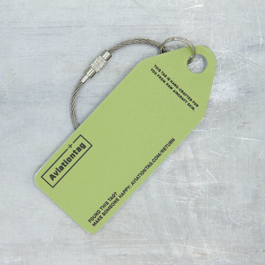 AviationTag Air Canada Airbus A319 - C-GBIK Turquoise