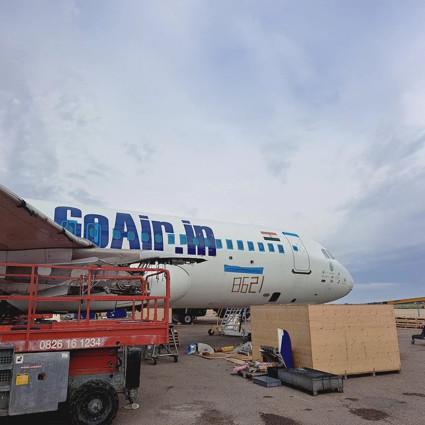 AviationTag Go Air Airbus A320neo - VT-WJC White