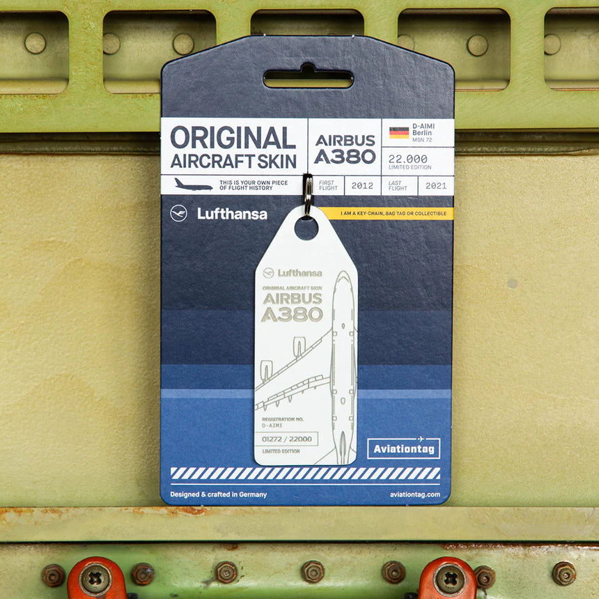 AviationTag Lufthansa Airbus A380 - D-AIMI
