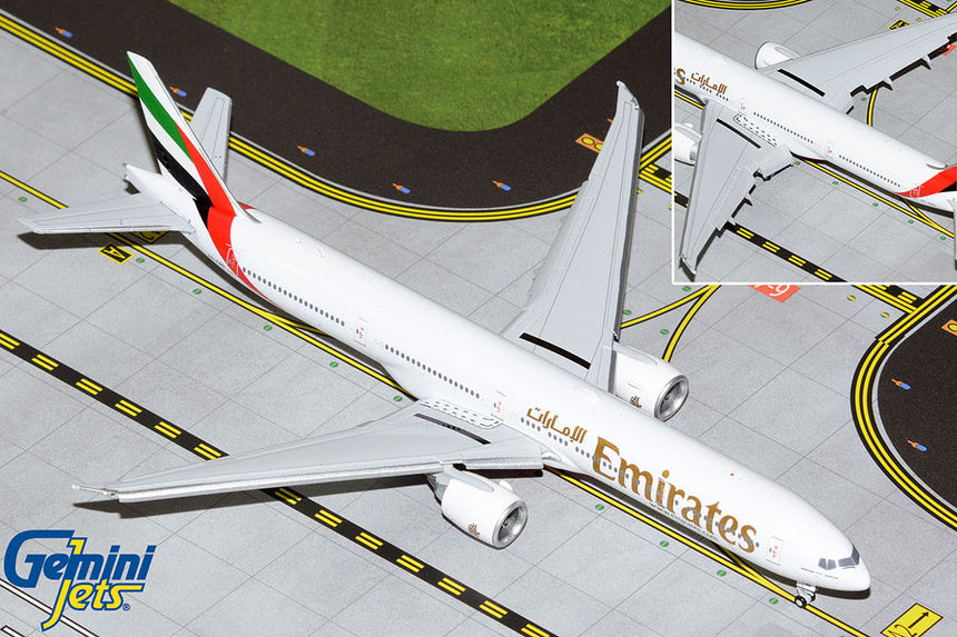 GeminiJets Emirates Boeing 777-300ER A6-END (Flaps Down) 1/400 GJUAE2068F