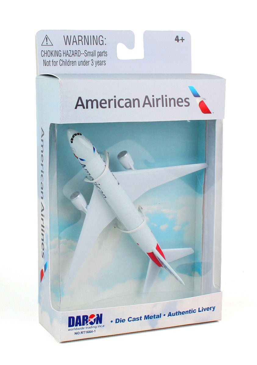 American Airlines Airplane Model Toy