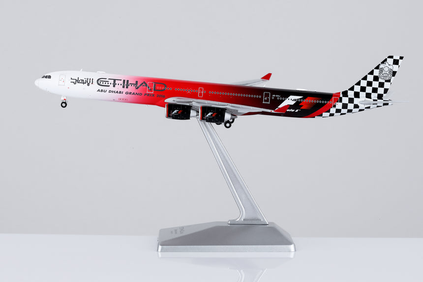 HX Models Etihad Airways Airbus A340-642 A6-EHJ "Abu Dhabi GP 2016" Flaps-Down 1/400 Scale