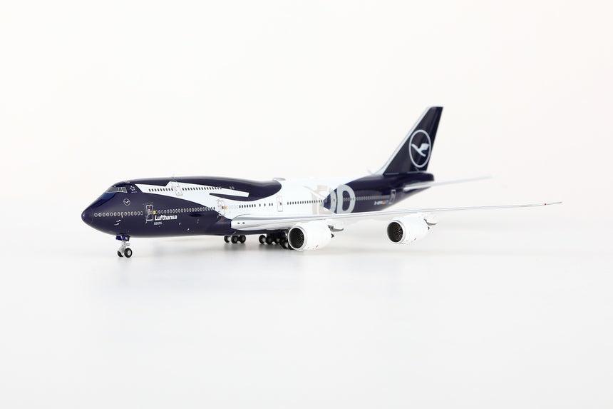 HX Models Lufthansa Boeing 747-8 "Flaps Down" "100th" Anniversary D-ABYN 1/400 Aircraft Scale Model