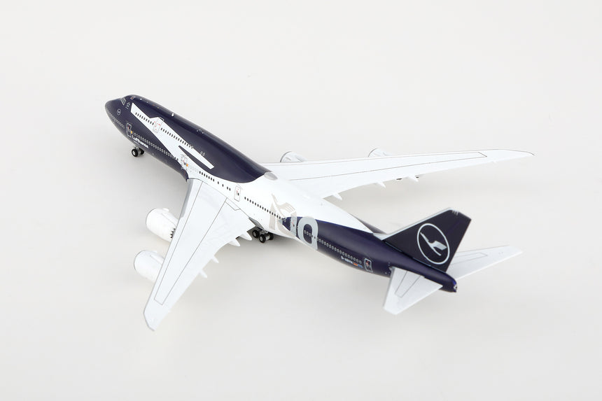 HX Models Lufthansa Boeing 747-8 "100th" Anniversary D-ABYN 1/400 Aircraft Scale Model