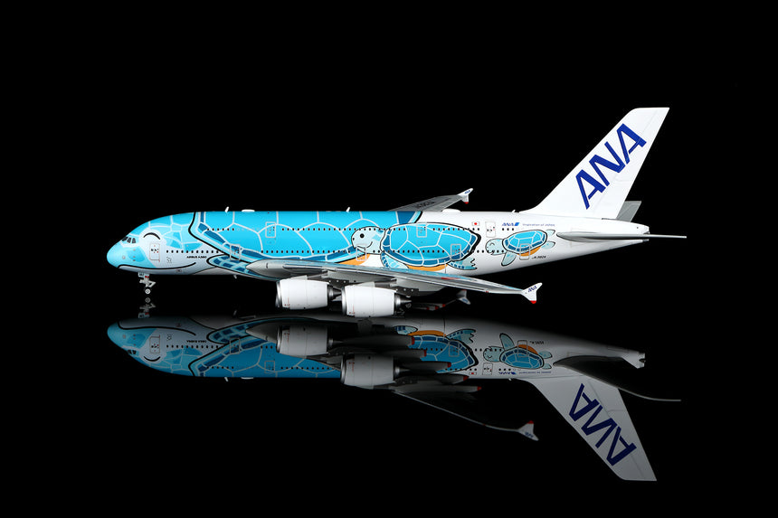 HX Models ANA Airbus A380 "Flying Honu-Lani (Green Turtle)" JA382A 1/400 Aircraft Scale Model