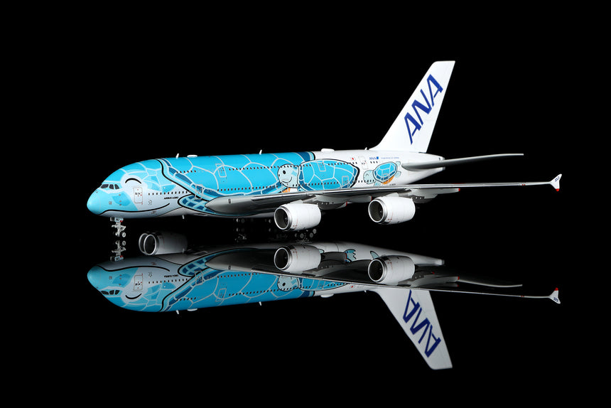 HX Models ANA Airbus A380 "Flying Honu-Lani (Green Turtle)" JA382A 1/400 Aircraft Scale Model
