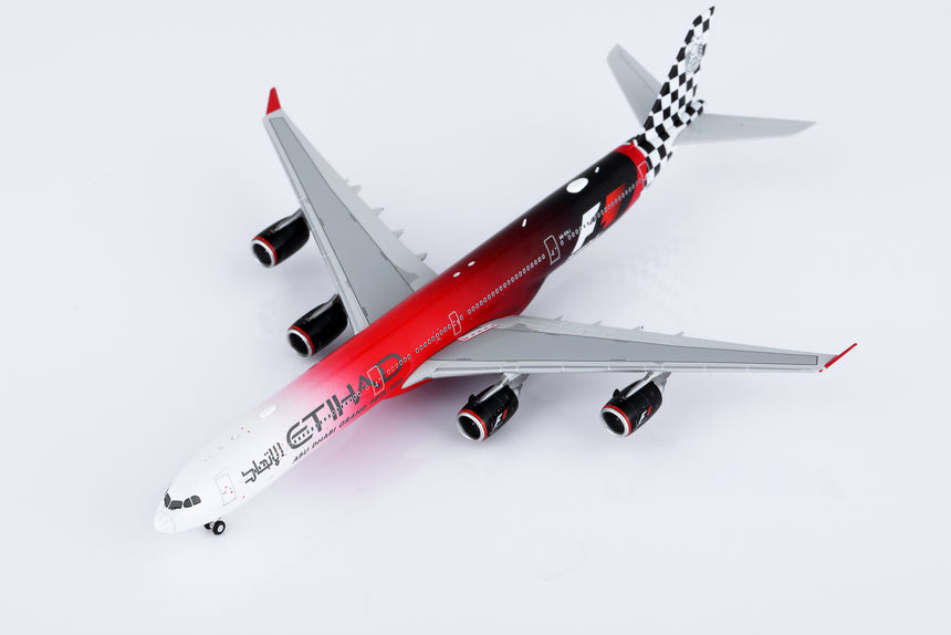 HX Models Etihad Airways Airbus A340-642 A6-EHJ "Abu Dhabi GP 2014" Standard Version 1/400 Scale