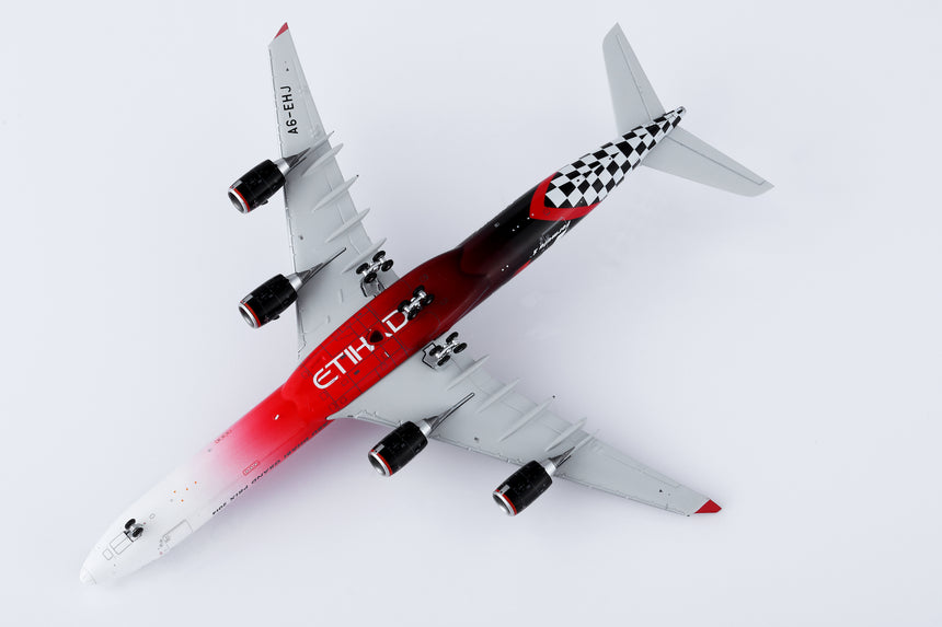 HX Models Etihad Airways Airbus A340-642 A6-EHJ "Abu Dhabi GP 2014" Flaps-Down 1/400 Scale