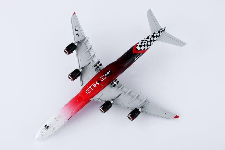HX Models Etihad Airways Airbus A340-642 A6-EHJ "Abu Dhabi GP 2014" Standard Version 1/400 Scale