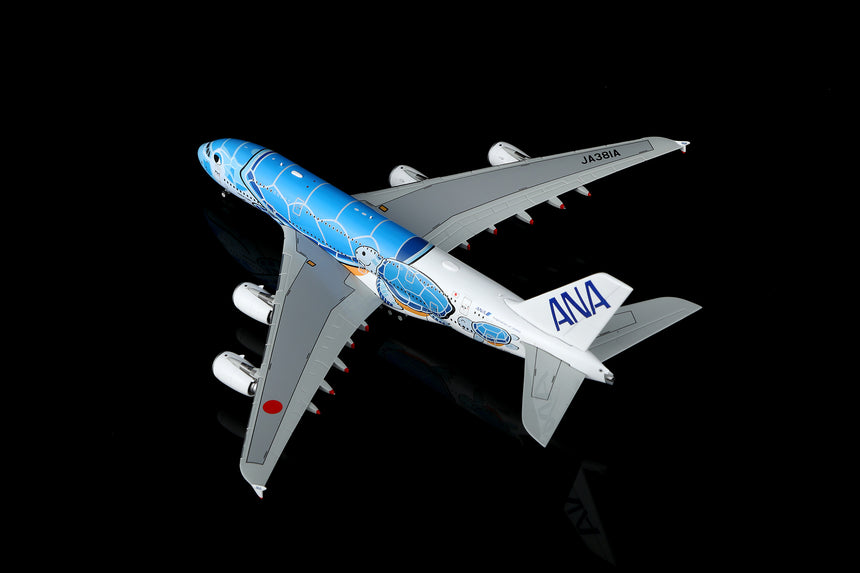 HX Models ANA Airbus A380 "Flying Honu-Lani (Blue Turtle)" JA381A 1/400 Aircraft Scale Model