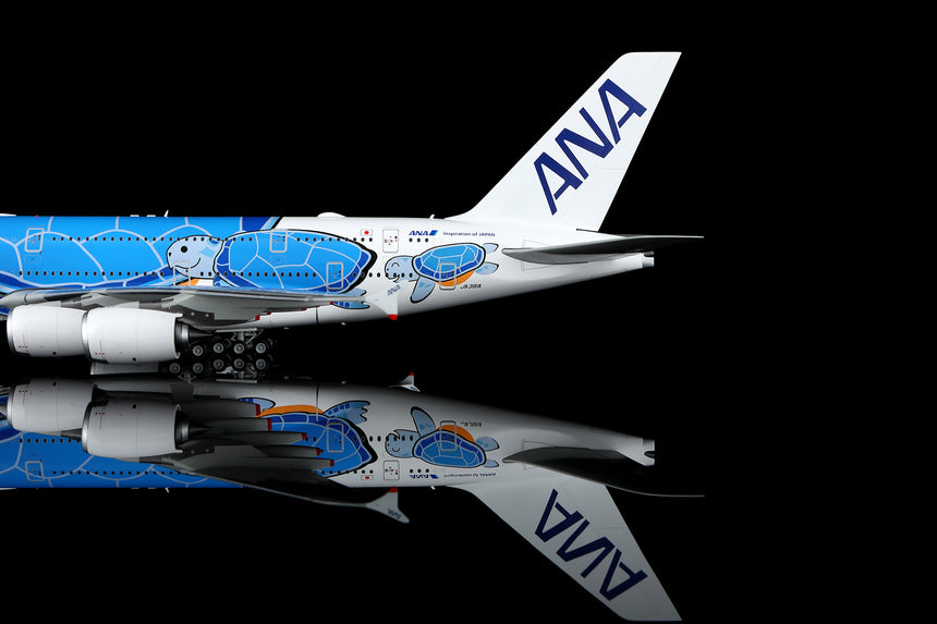 SQ Wings All Nippon Airways Airbus A380 JA381A "Flaps Down" 1/200 Aircraft Scale Model