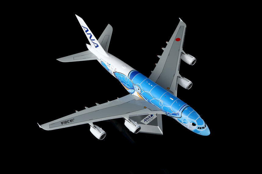 SQ Wings All Nippon Airways Airbus A380 JA381A "Flaps Down" 1/200 Aircraft Scale Model