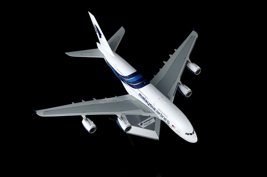 SQ Wings Malaysia Airlines Airbus A380 9M-MNF Flaps Down 1/200 Scale Model