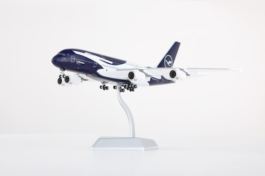 HX Models Lufthansa Airbus A380 "100th" Anniversary D-AIMH 1/400 Aircraft Scale Model