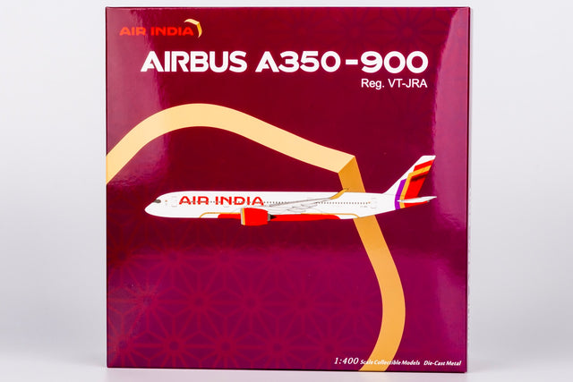 Air India Airbus A350-900 VT-JRA Lite Edition 1/400 Aircraft Scale Model