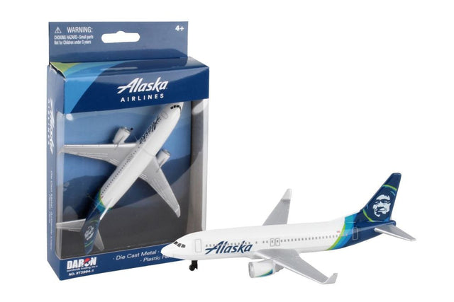 Alaska Airlines Airplane Model Toy