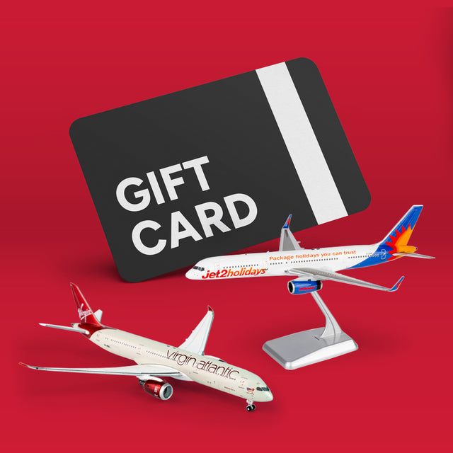 Aircraft Model Store Gift Card