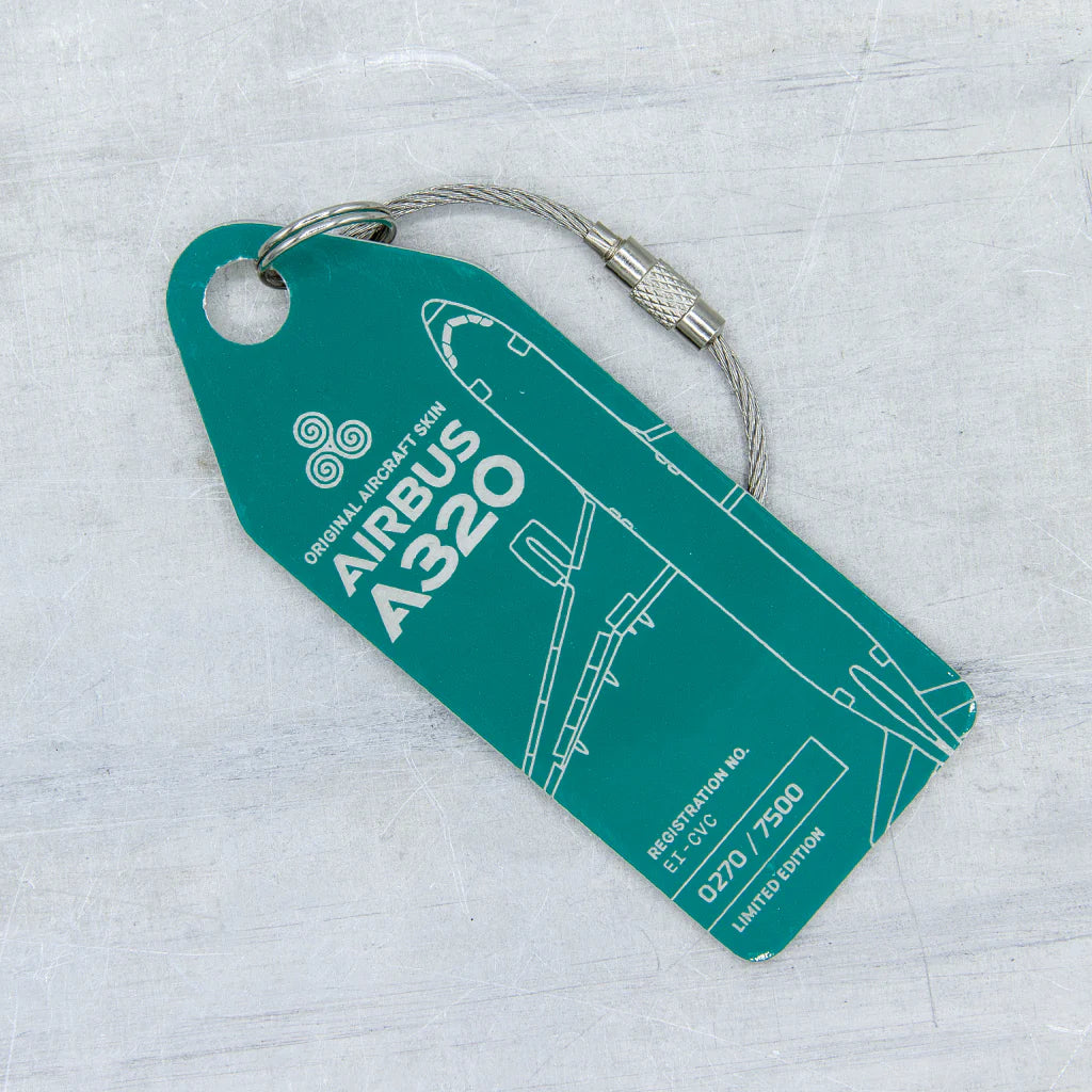 AviationTag Aer Lingus Airbus A320 - EI-CVC Green