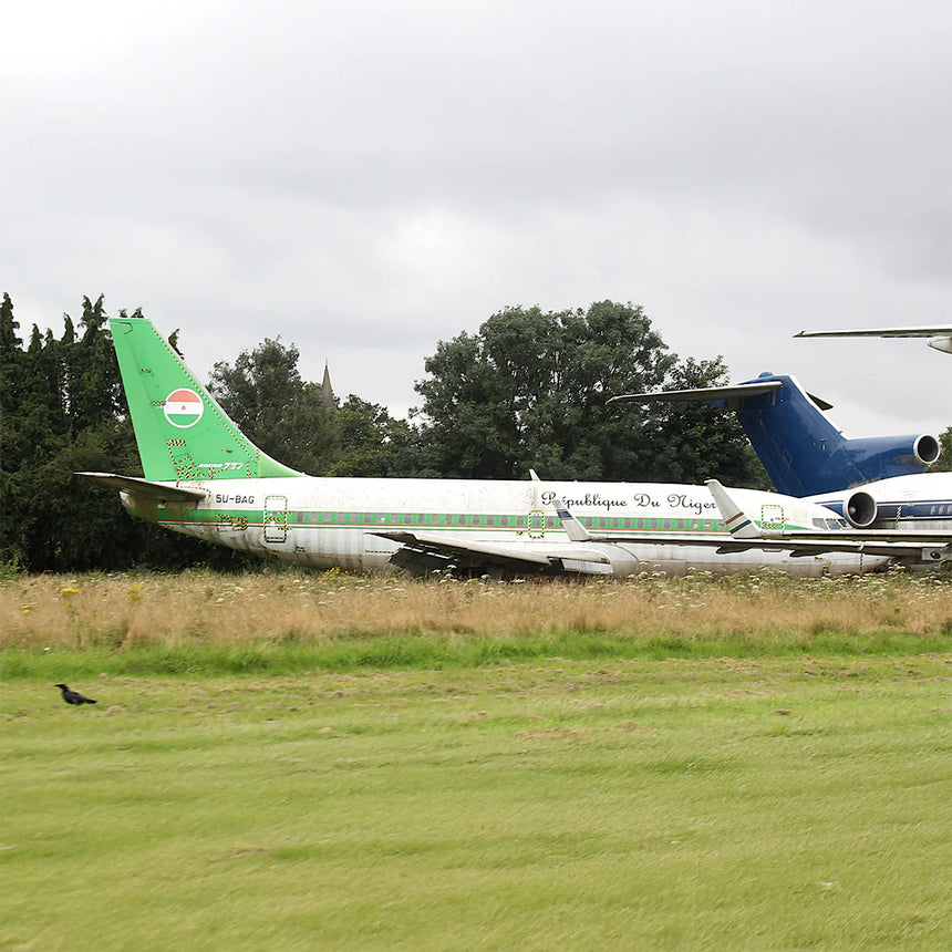 AviationTag Niger Airlines Boeing 737-200 - 5U-BAG Black/White