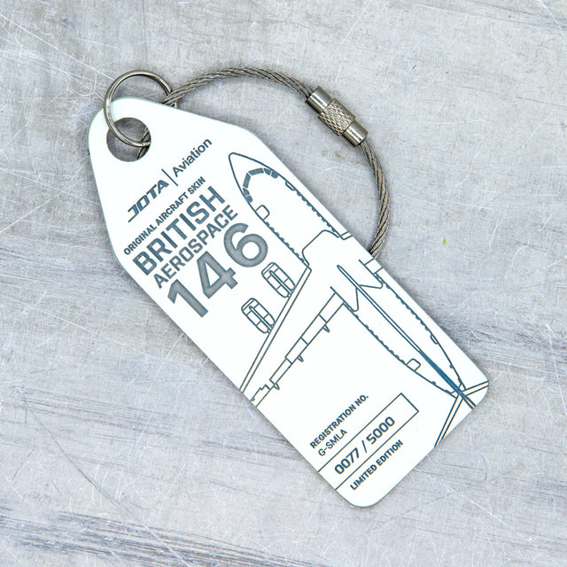 AviationTag Jota Aviation BAe 146 - G-SMLA White