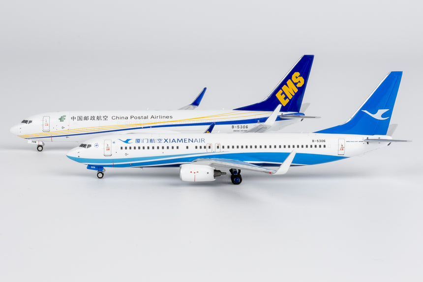 NG Models China Postal Airlines Boeing 737-800BCF/w B-5306 1/400 Aircraft Scale Model